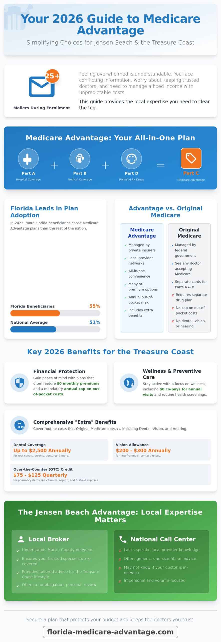 Medicare Advantage Plans in Florida: Your 2026 Jensen Beach Guide